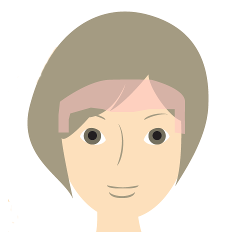 両腕脱毛プラン部位 正面図